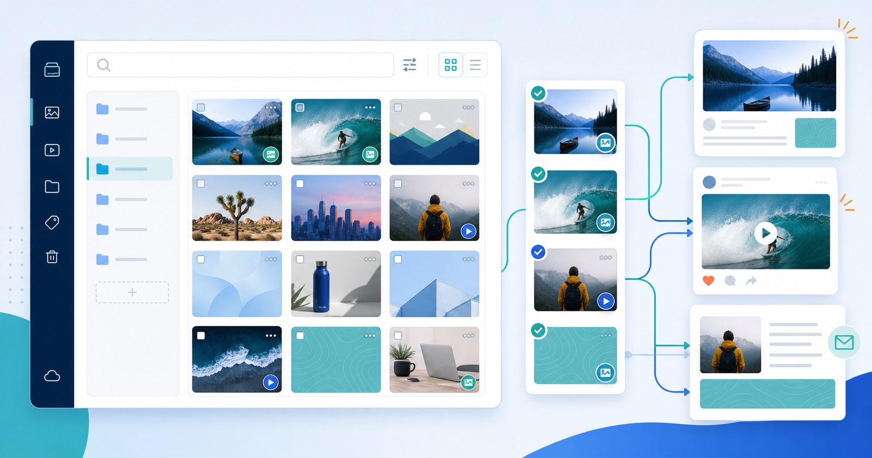 How to Use the Asset Library to Reuse Media